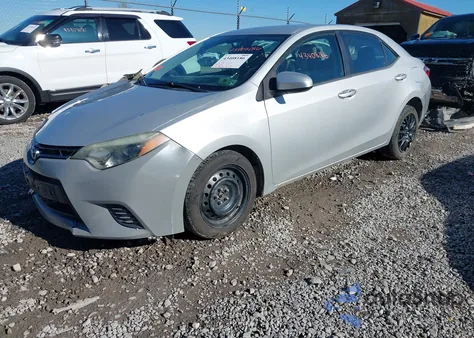 2015 Toyota Corolla Le from USA, damaged, VIN 2T1BURHE7FC233907